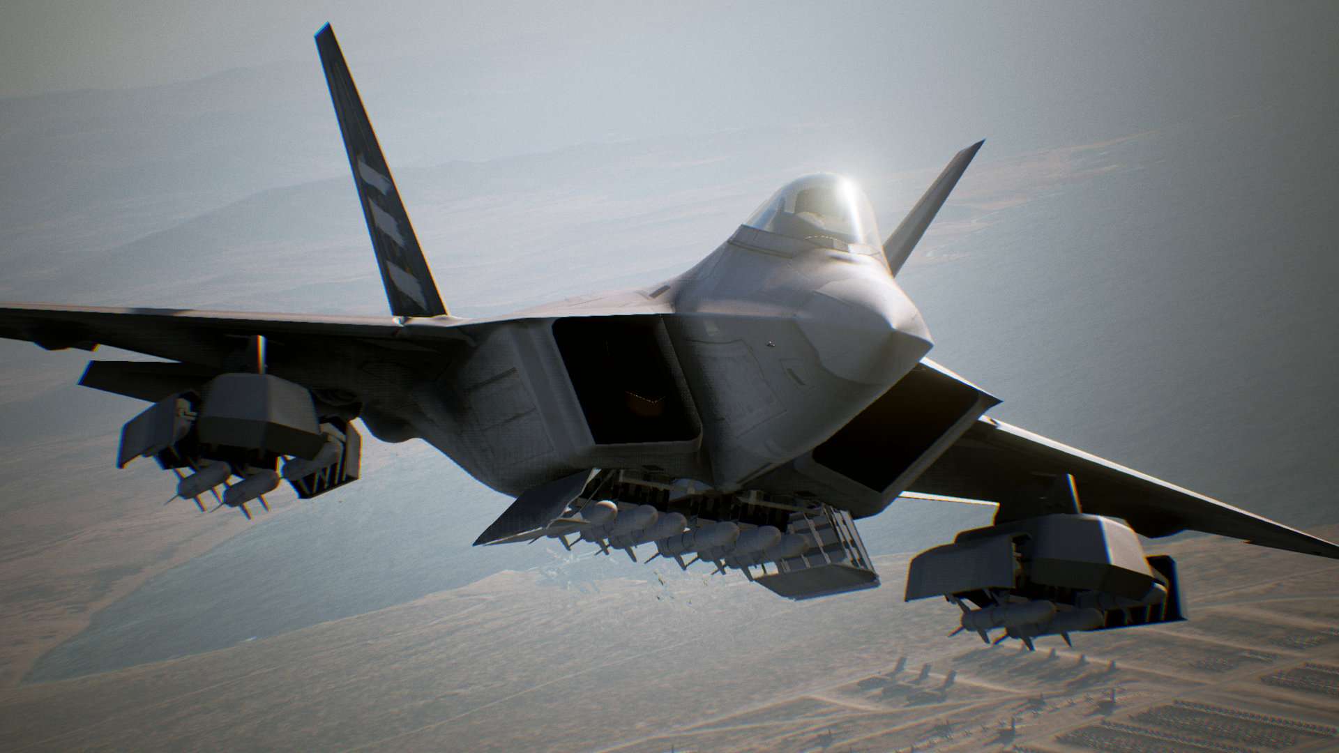 Bandai Namco muestra en un tráiler el poderoso F-22A de Ace Combat 7: Skies Unknown
