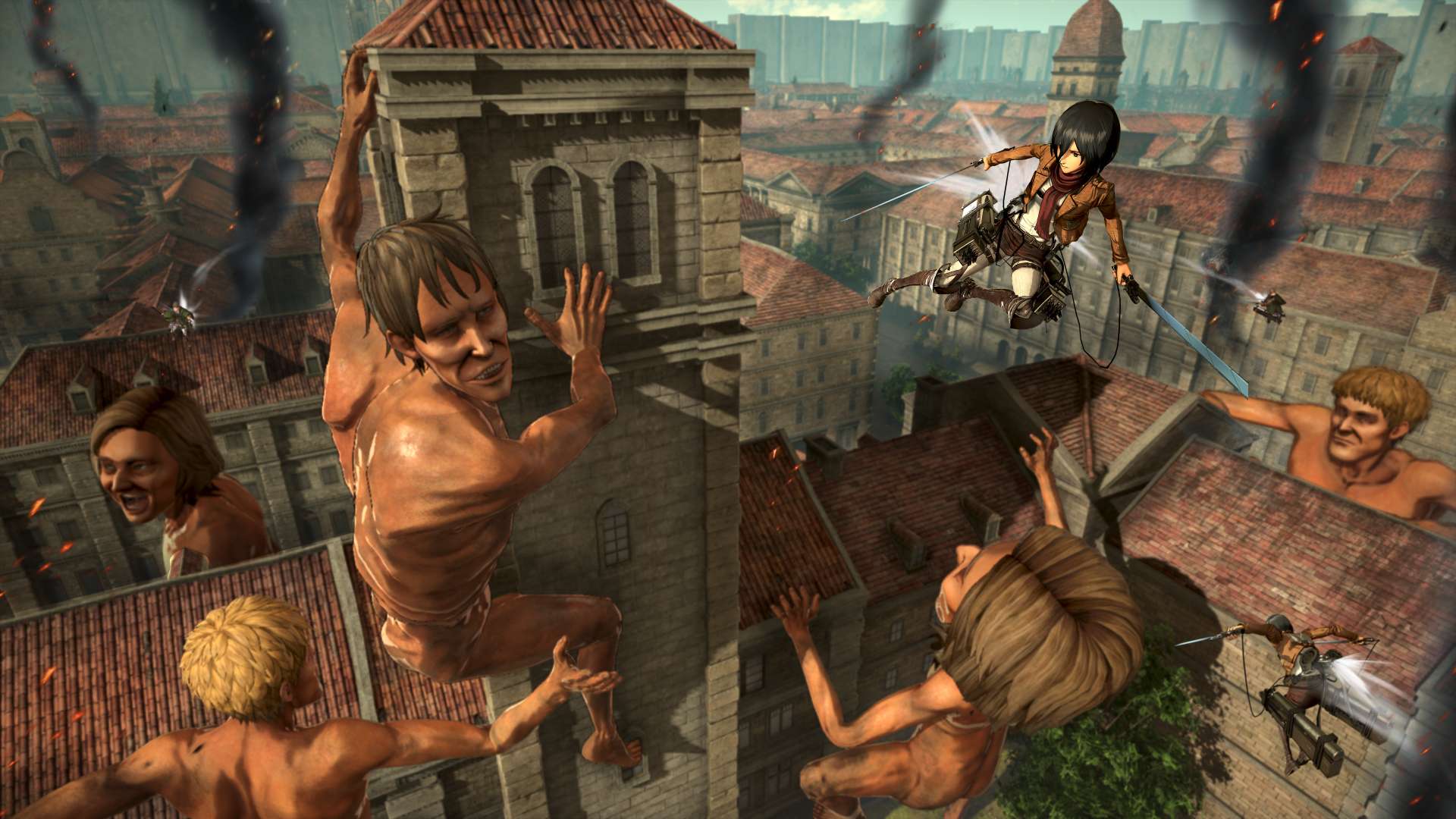 Nuevos detalles e imágenes de Attack on Titan 2