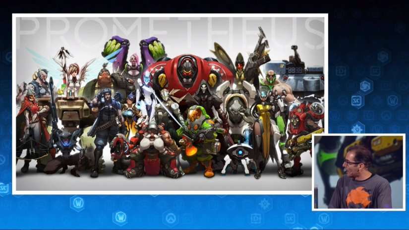 Se muestran algunos heroes descartados de Overwatch durante la BlizzardCon