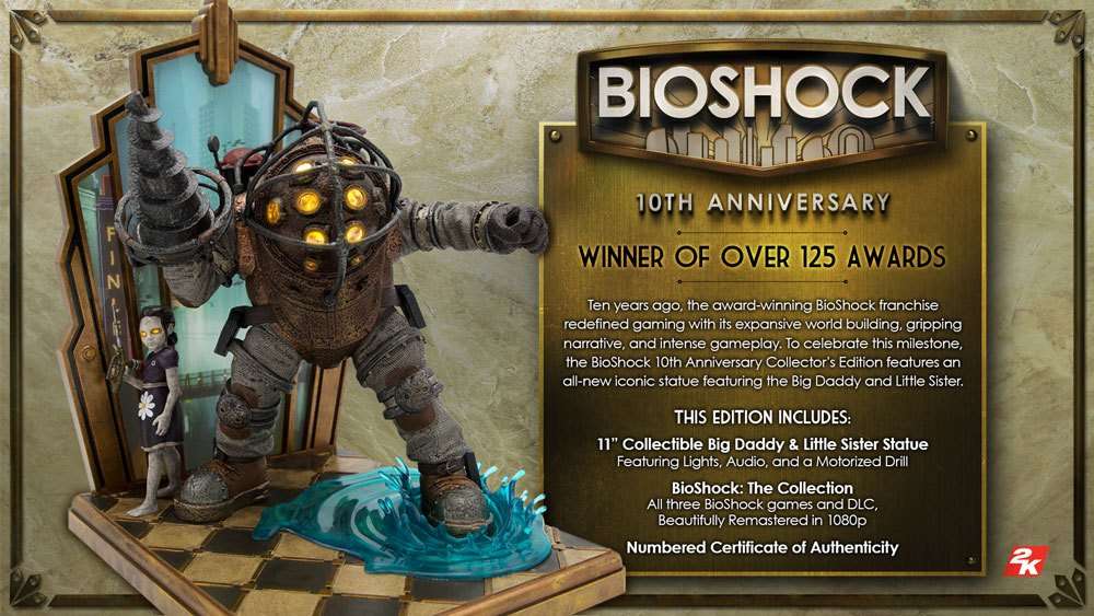 Nueva edición coleccionista de Bioshock por su aniversario