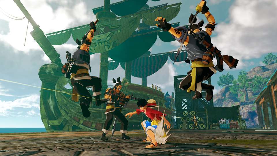 One Piece: World Seeker contará con Yonji, Ichiji y Niji del Germa 66