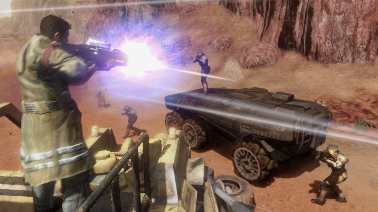 Aparece Red Faction: Guerrilla listado para PS4