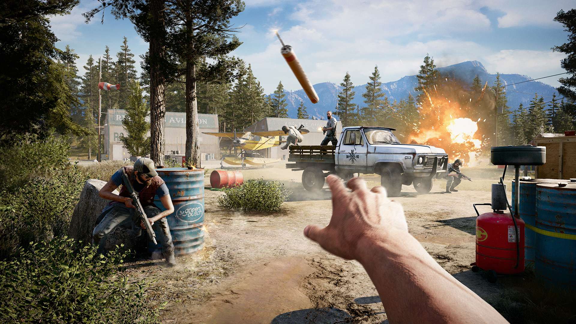 Far Cry 5 demuestra su jugabilidad en alucinante 4K