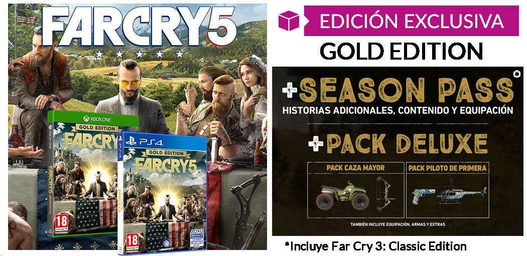 GAME presenta la Gold Edition de Far Cry 5
