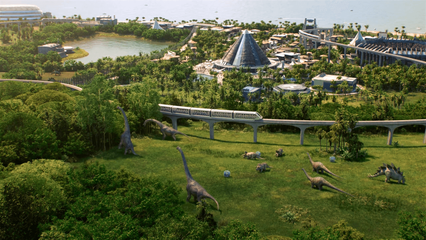 Jurassic World Evolution recibe el DLC Herbivore Dinosaur Pack