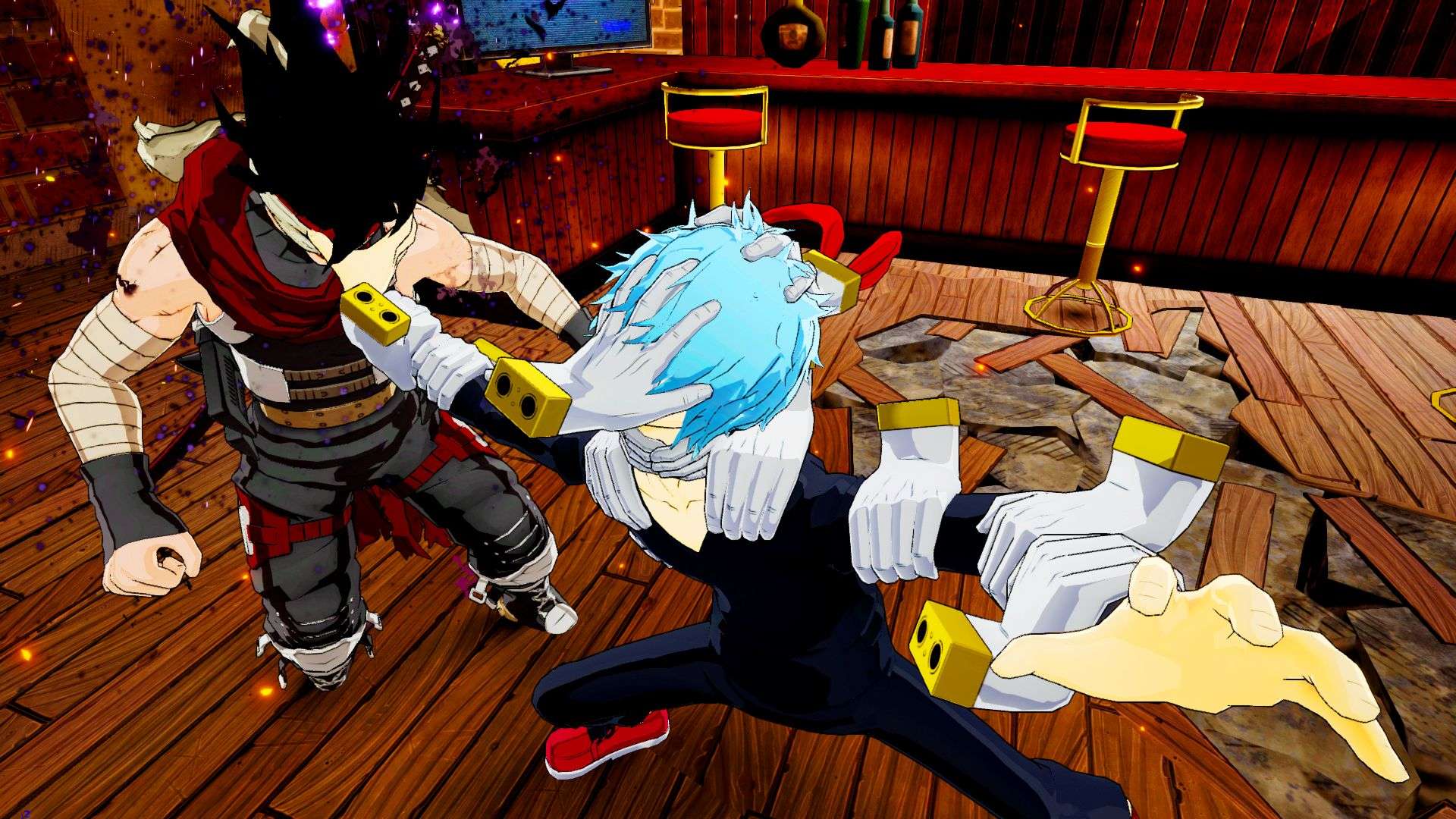 My Hero One´S Justice muestra en una nueva galería el sistema Sidekick y a Tomura Shigaraki