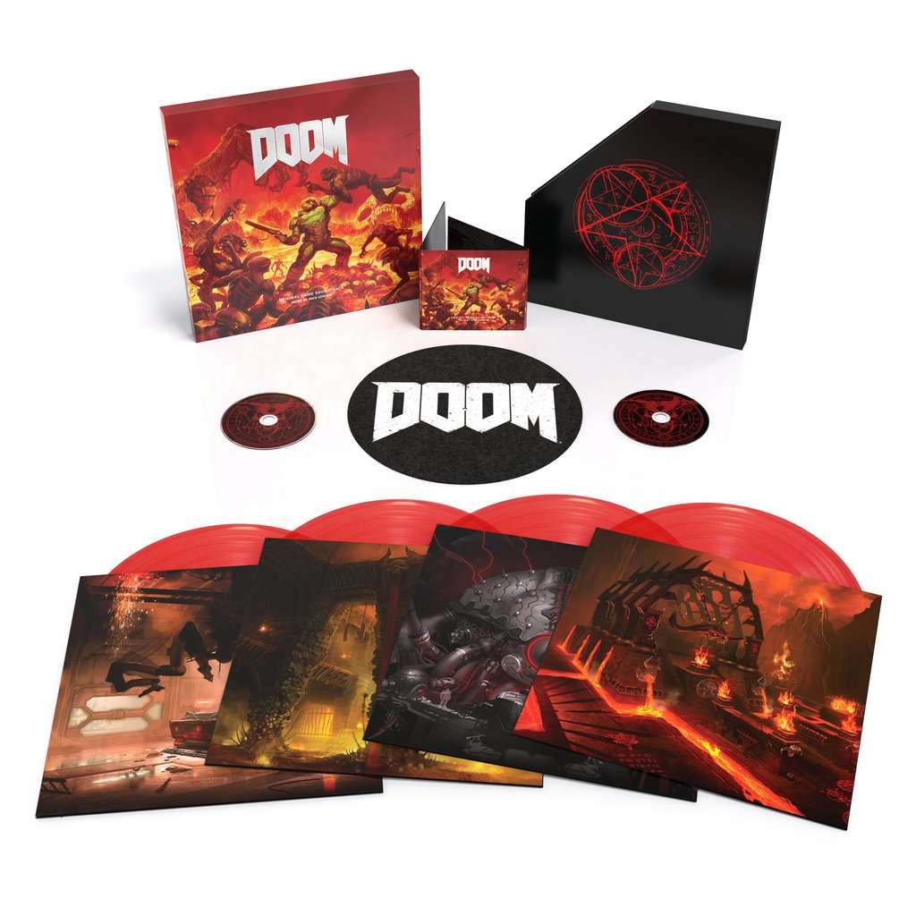 La banda sonora de DOOM llegará en formato físico