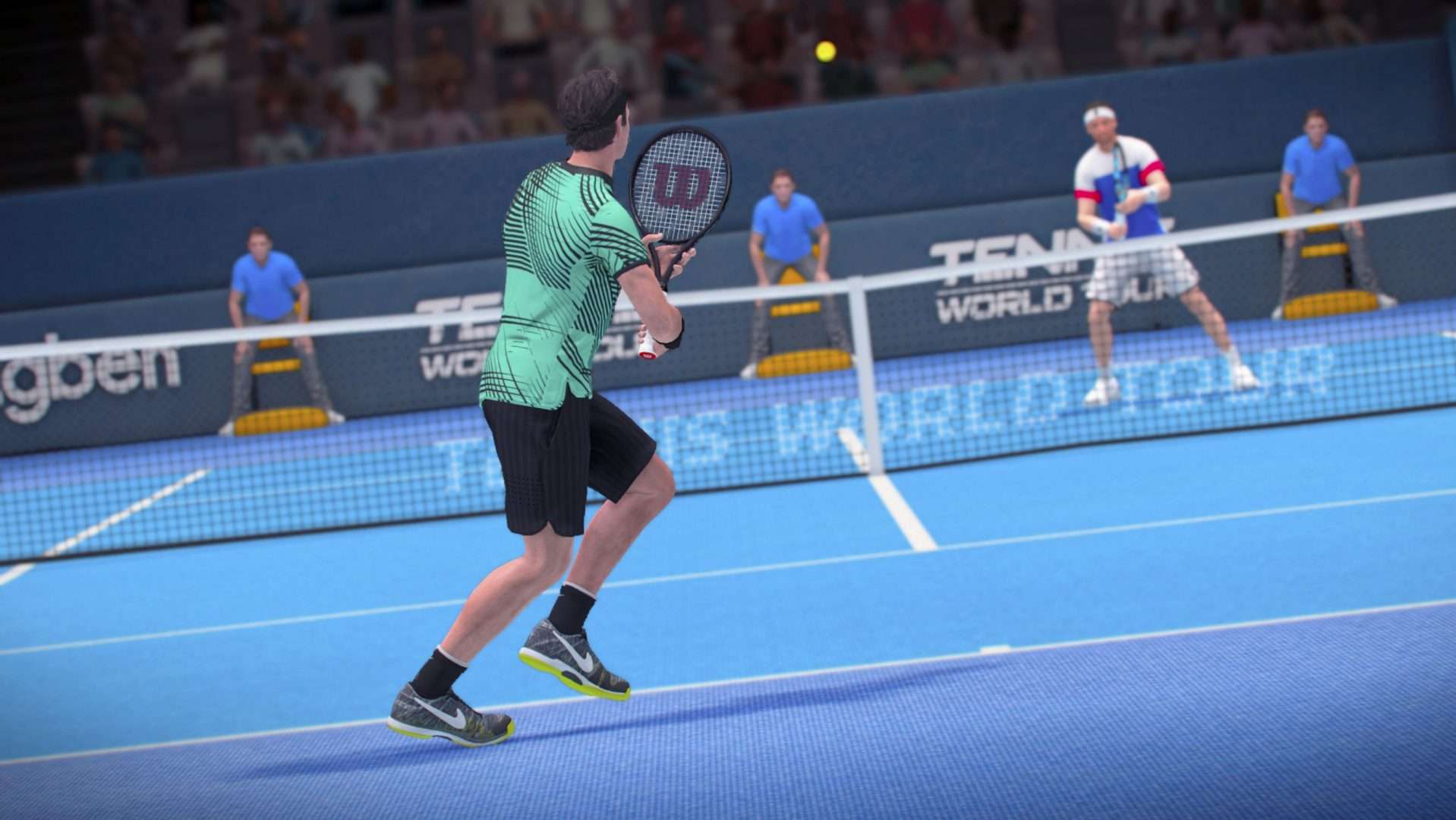 Vemos el editor de personajes de Tennis World Tour