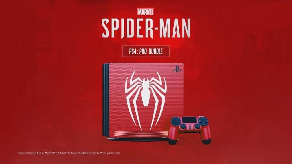 Filtrada la imagen del pack PS4 Pro con Spiderman