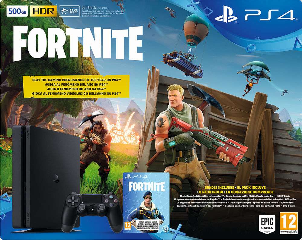 Disponible el pack de Fortnite Battle Royale y PS4