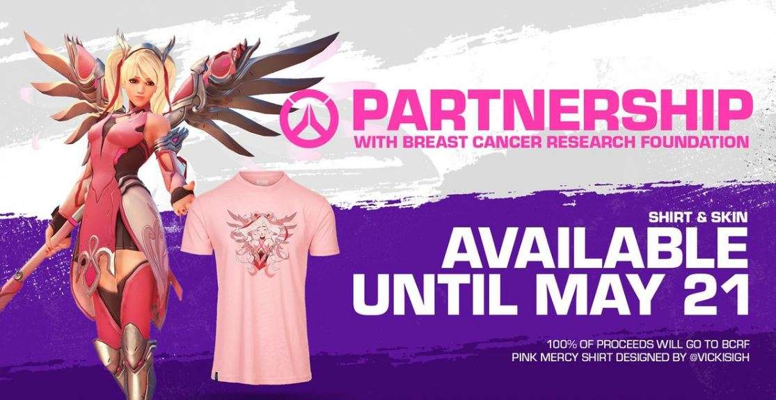 Blizzard logra recaudar 12.7 millones de dólares gracias a Overwatch para la lucha contra el cáncer de mama