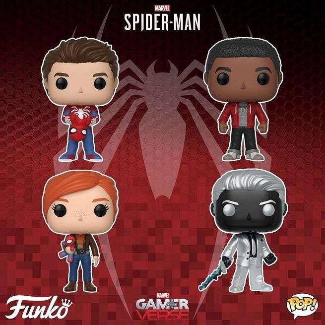 Se anuncian las figuras Funko Pop del juego de Spider-Man