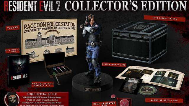 Se confirma la edición coleccionista de Resident Evil 2 Remake para Europa