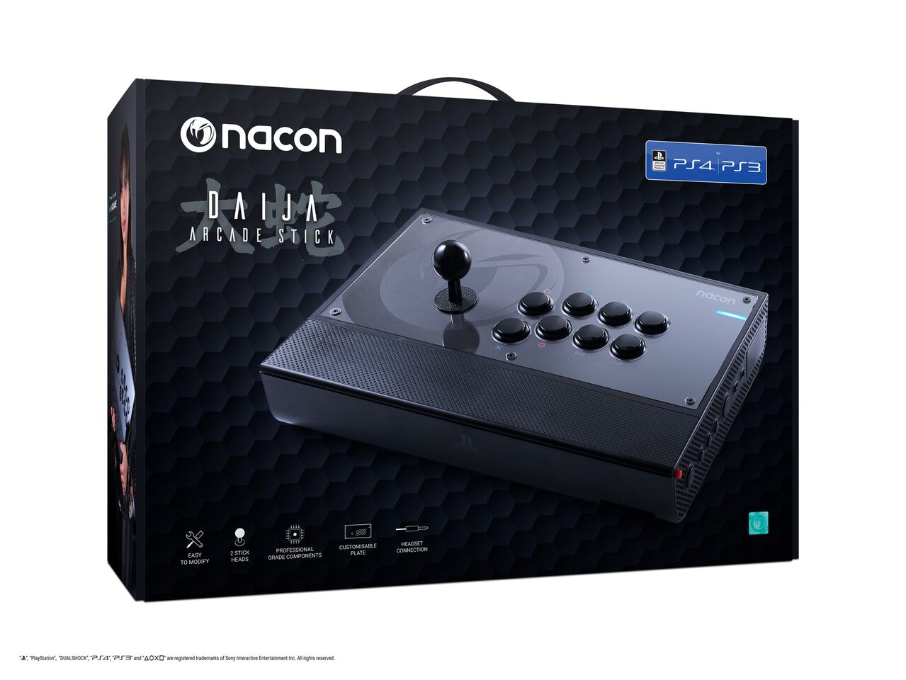 Nacom y BigBen presentan el nuevo Daija Arcade Stick que saldrá en otoño para PS4