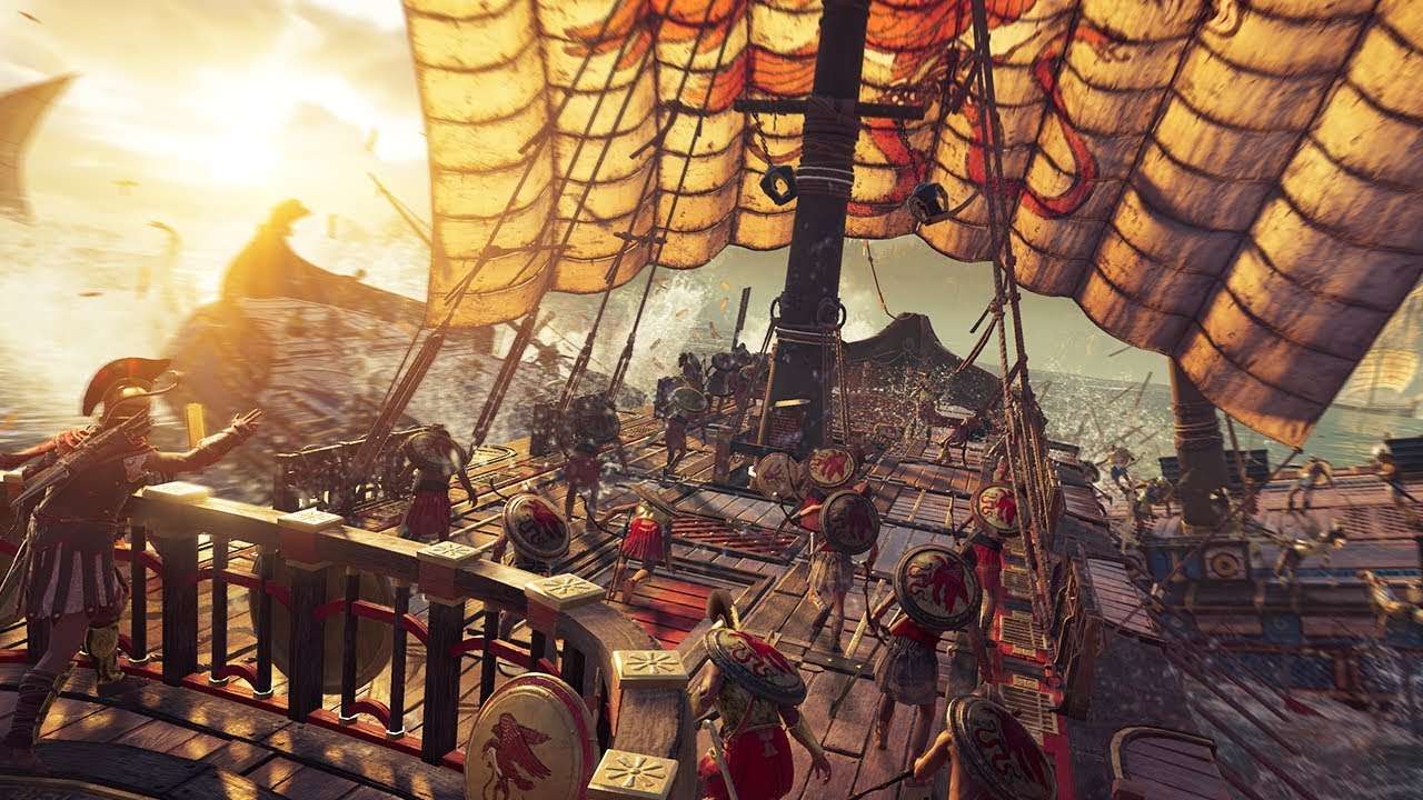 Assassin’s Creed Odyssey luce sus combates navales en un nuevo tráiler