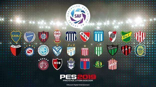 La SuperLiga Quilmes Clásica estará licenciada en PES 2019