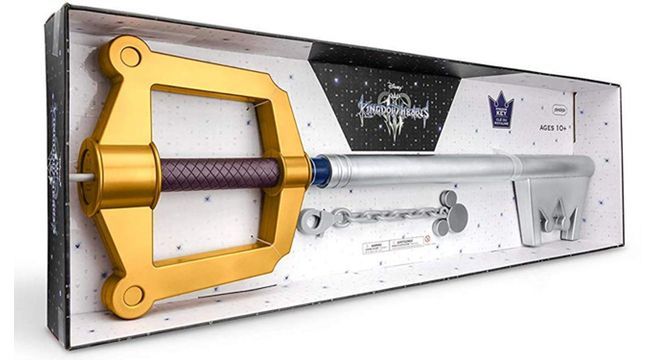Así es la réplica oficial de la Llave Espada de Kingdom Hearts III