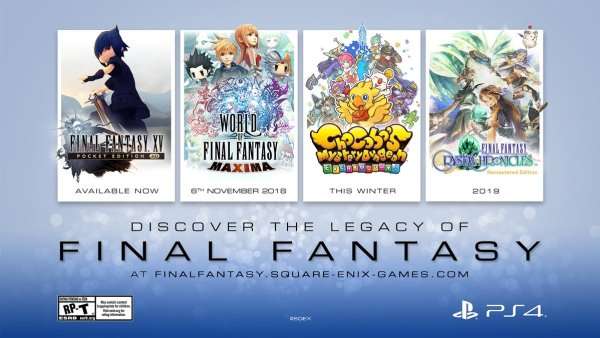 Square Enix presenta «Legacy of Final Fantasy»