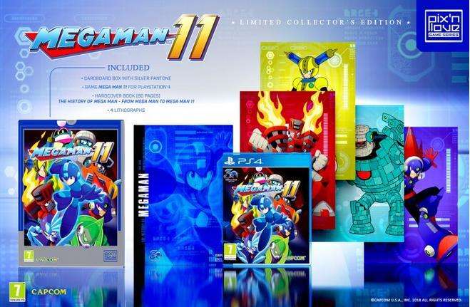 Ya sabemos qué incluirá la edición coleccionista de Mega Man 11