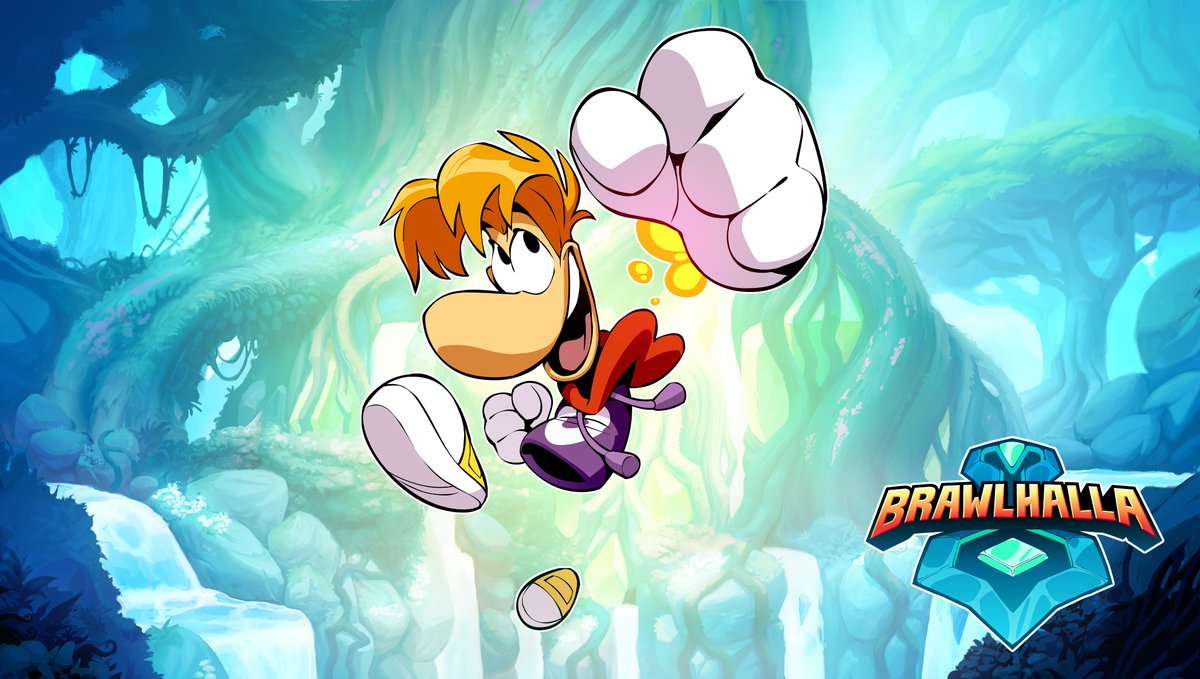 Veremos a Rayman como personaje invitado en Brawlhalla