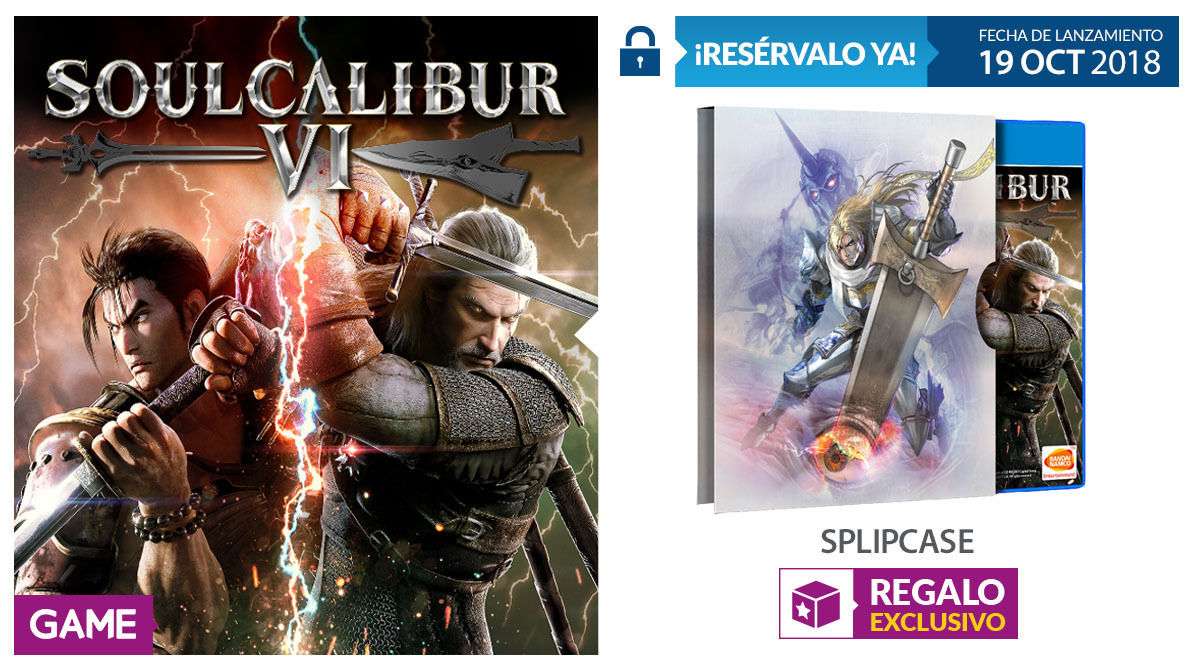 GAME detalla sus incentivos de reserva de SoulCalibur VI