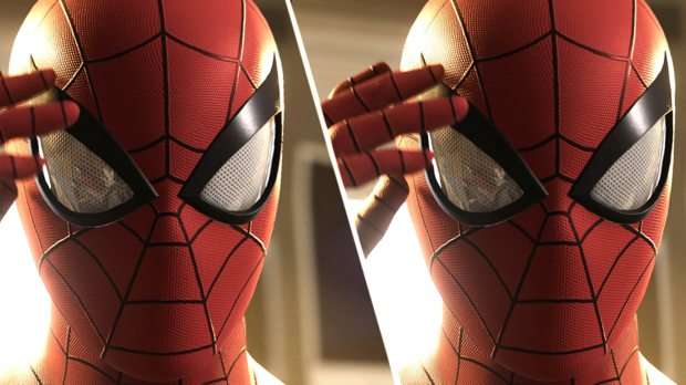 Spider-Man en PS4 vs. PS4 Pro