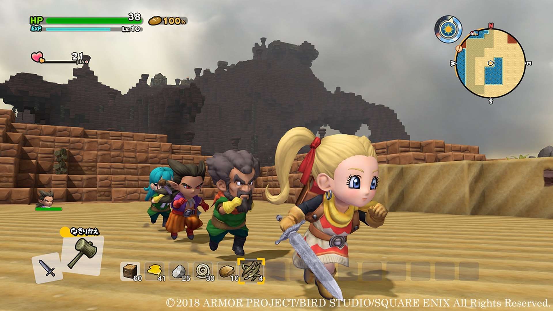 Dragon Quest Builders 2 tendrá desafíos de puzles de construcción
