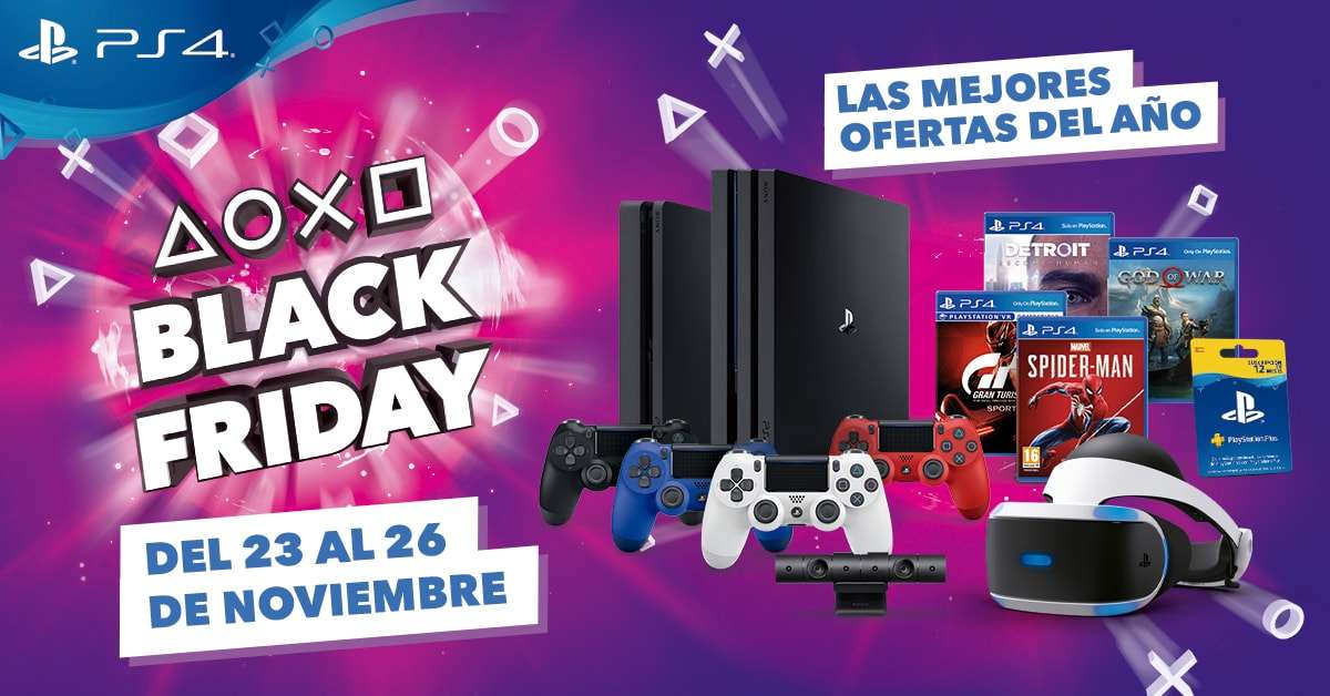 PlayStation detalla nuevas ofertas para el Black Friday en todas las versiones de PS4