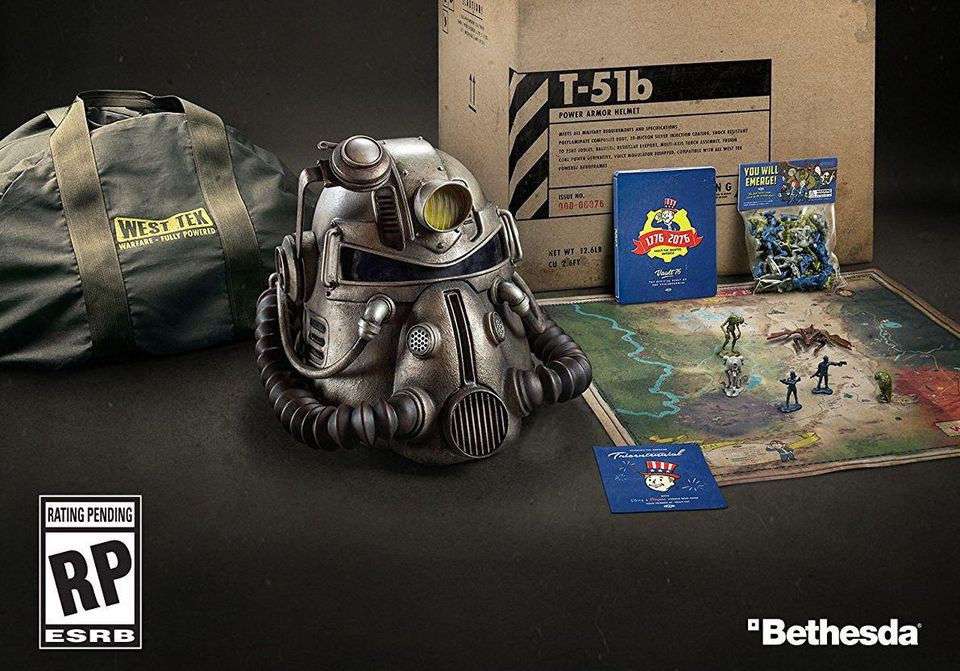 Descontento general de los compradores de la edición Power Armor de Fallout 76