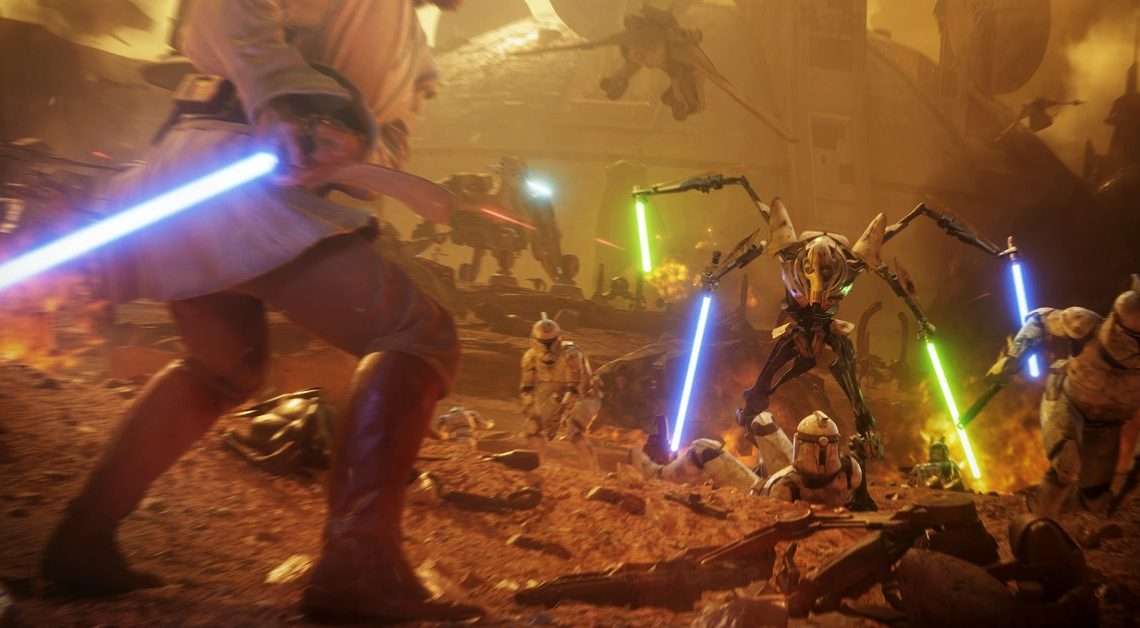 Obi-Wan Kenobi y Geonosis se muestran en el nuevo tráiler de Star Wars: Battlefront II