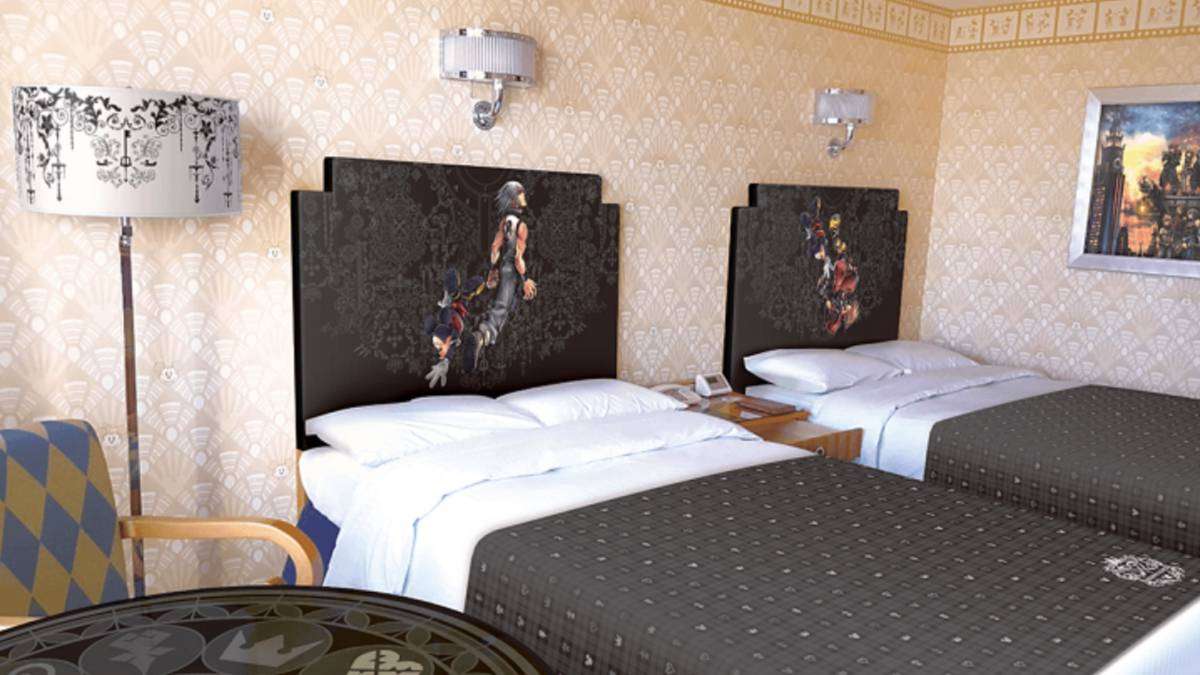 Habitaciones de Kingdom Hearts en un hotel de Japón