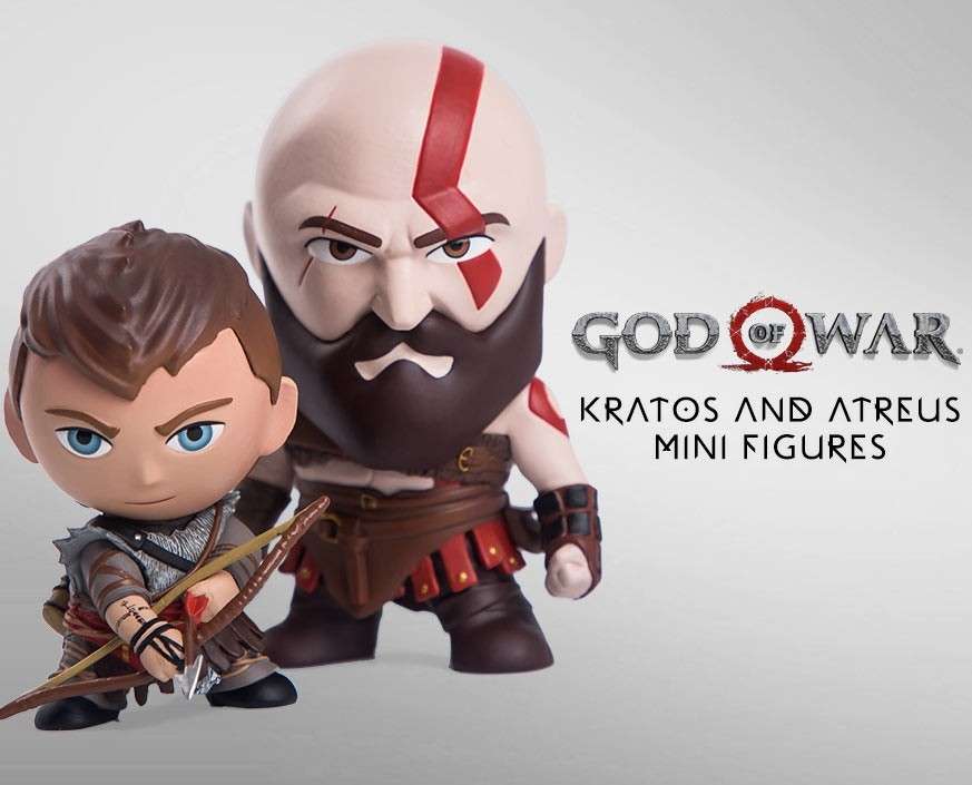 Gaming Heads muestra sus nuevas figuras de Kratos y Atreus
