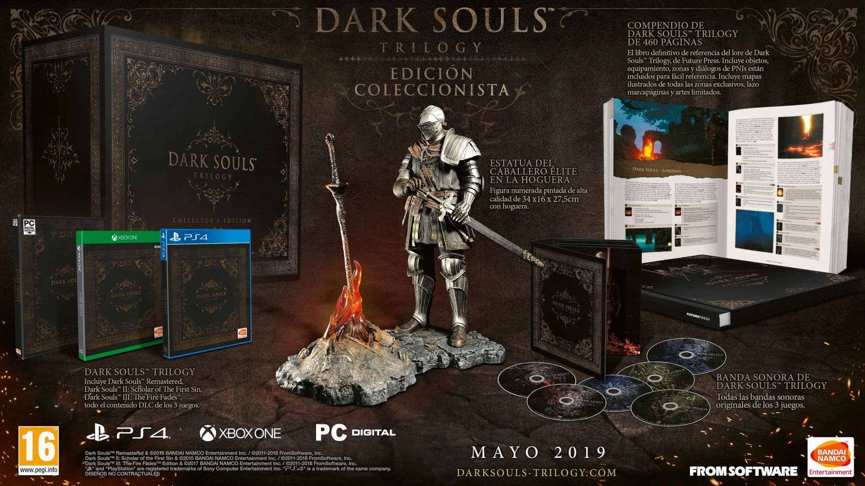 Anunciada la Edición Coleccionista de Dark Souls Trilogy