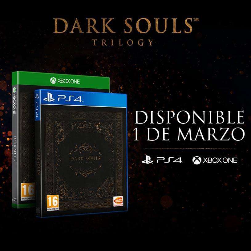 Confirmado Dark Souls Trilogy pra PS4