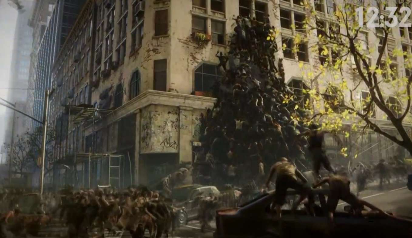 Las hordas de World War Z se muestran en vídeo