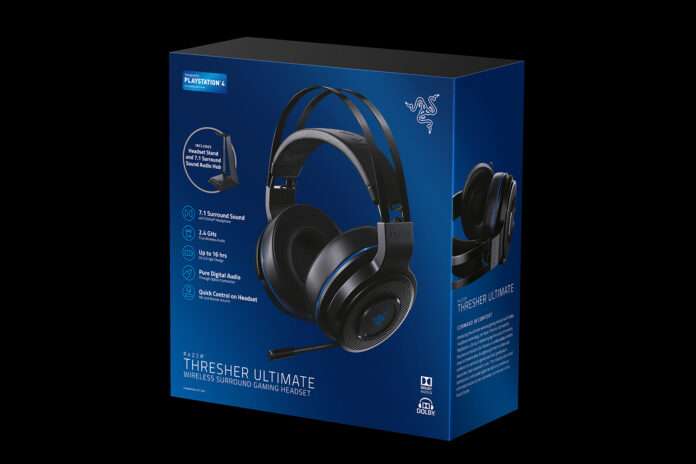 razer thresher ultimate caja auriculares ps4