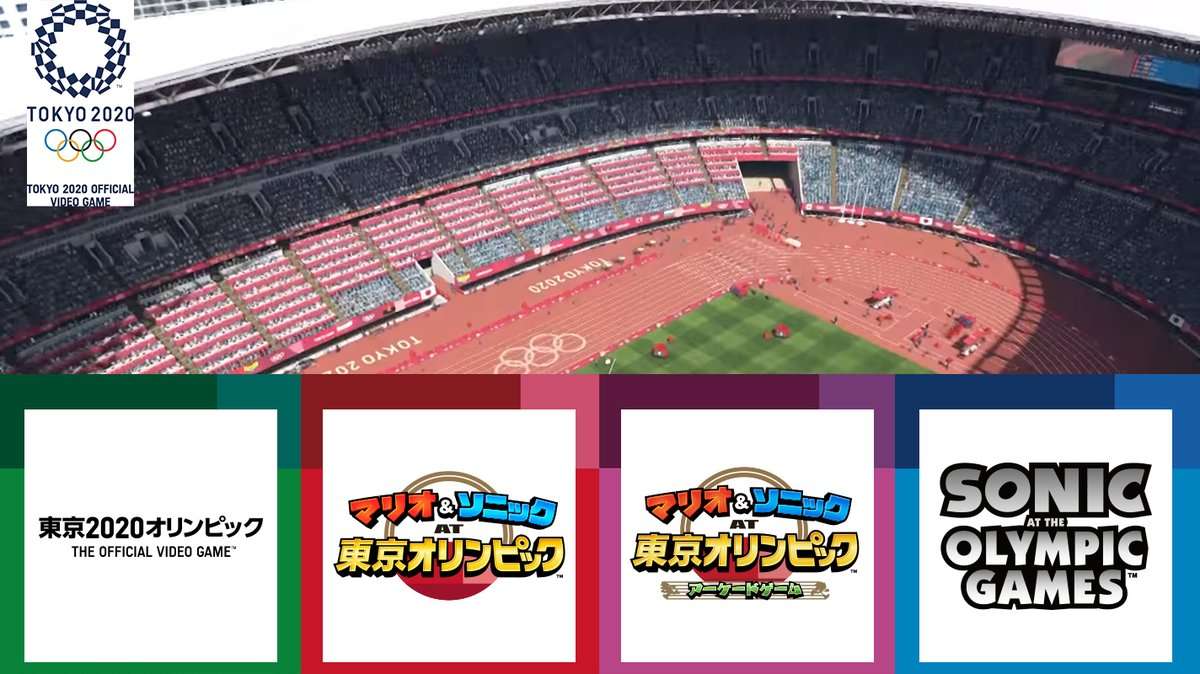 SEGA anuncia cuatro títulos de los Juegos Olímpicos de Tokyo 2020