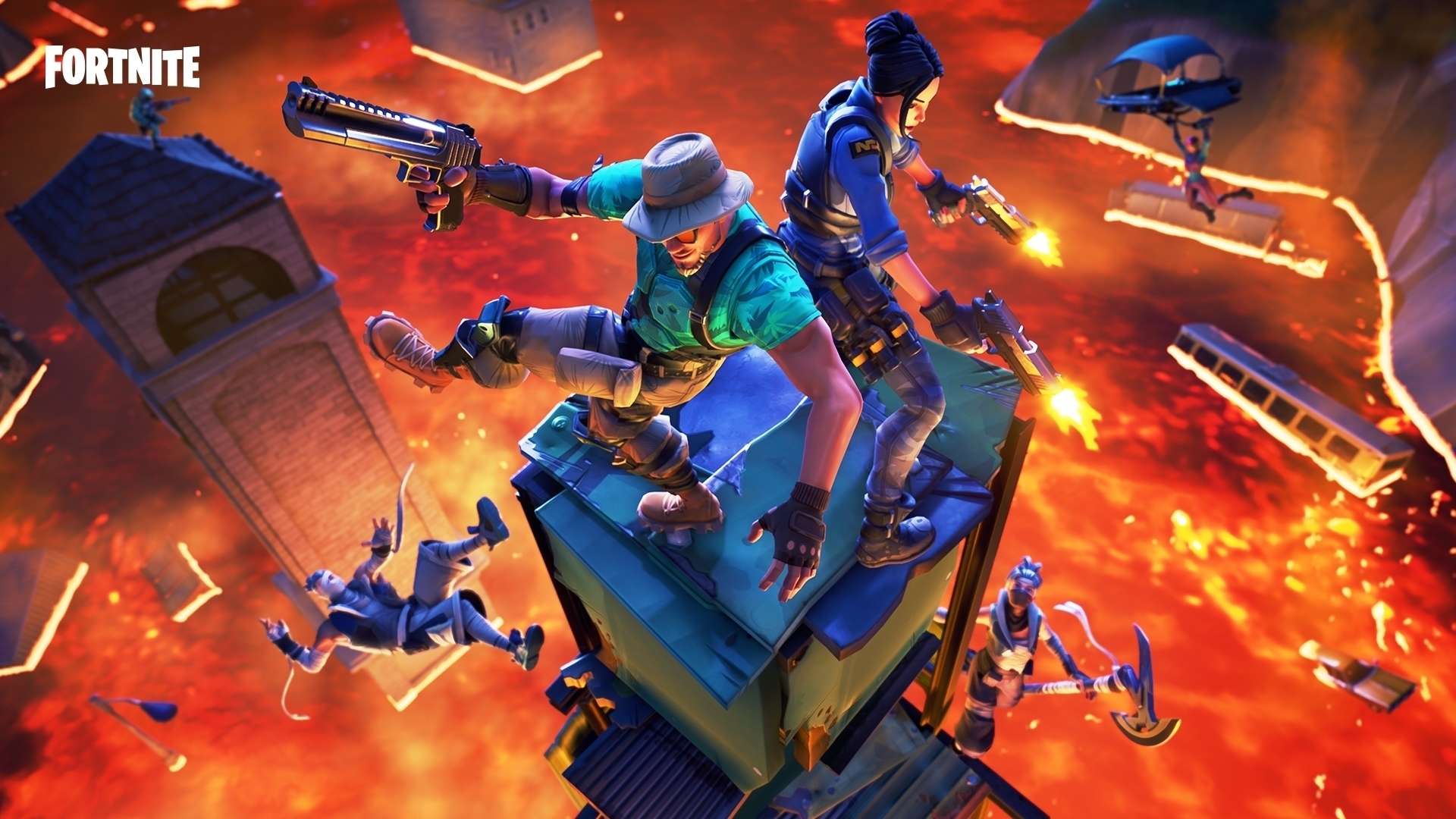 Fortnite Battle Royale: llega el nuevo modo, el Suelo es Lava
