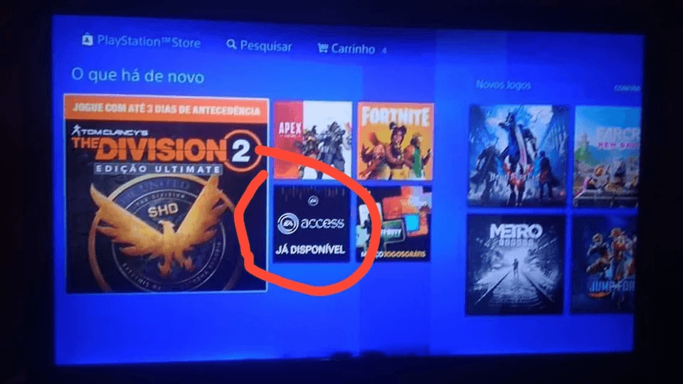 EA Access podría haberse filtrado en la PS Store