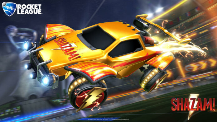 Shazam Rocket League