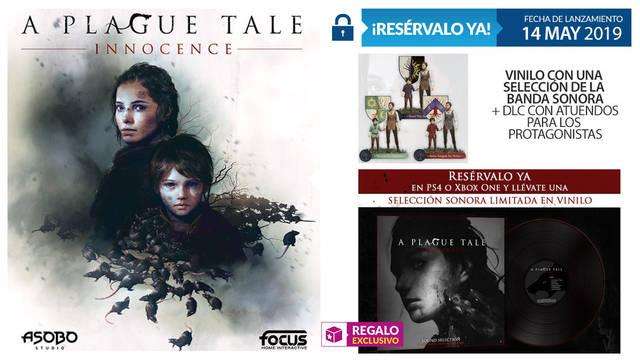 GAME especifica las ventajas por la reserva de A Plague Tale: Innocence