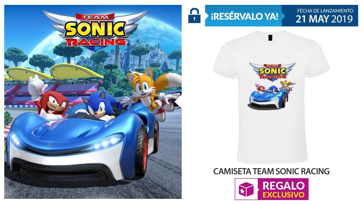GAME detalla el incentivo de reserva de Team Sonic Racing
