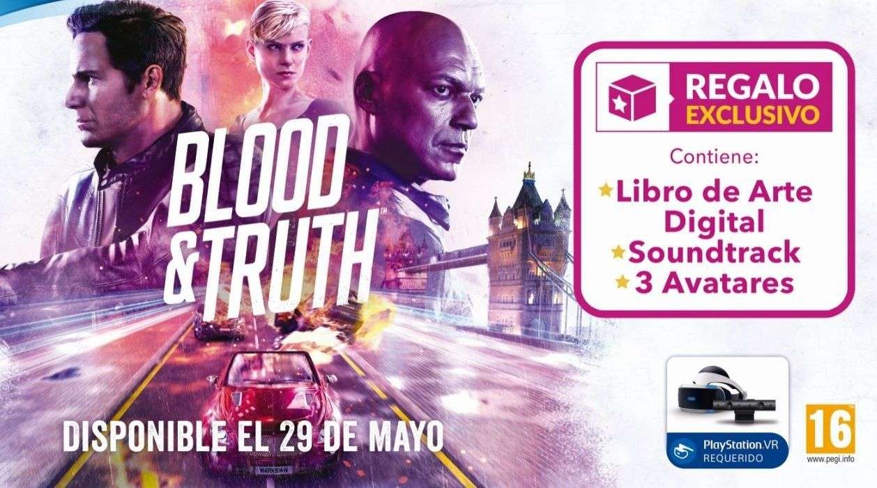 GAME detalla el incentivo de reserva de Blood & Truth