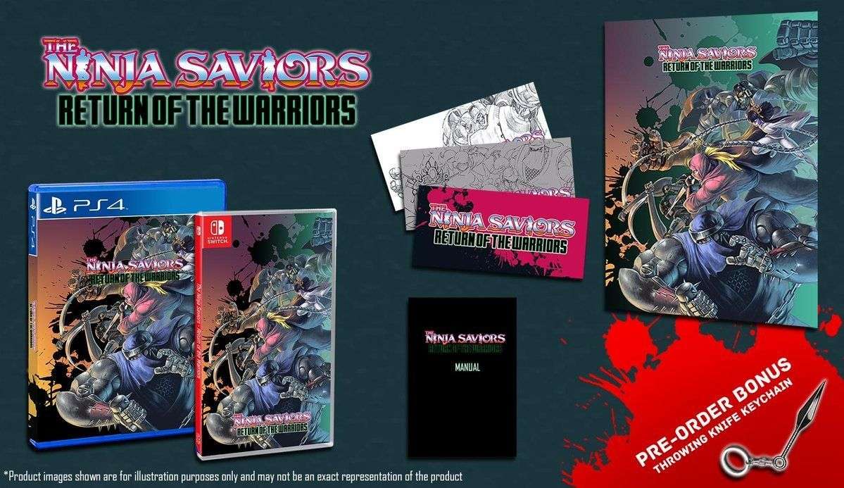 The Ninja Saviors: Return of the Warriors ya tiene fecha en formato digital