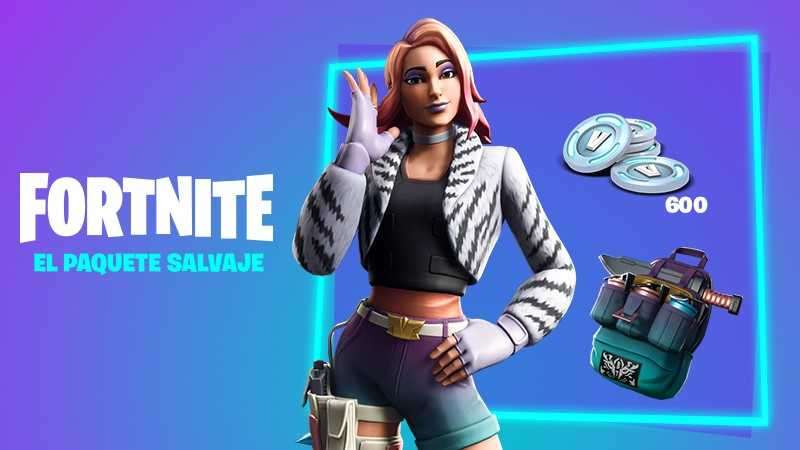 El Paquete Salvaje de Fortnite ya está disponible en PS Store