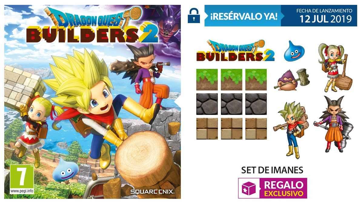 GAME detalla el incentivo de reserva de Dragon Quest Builders 2