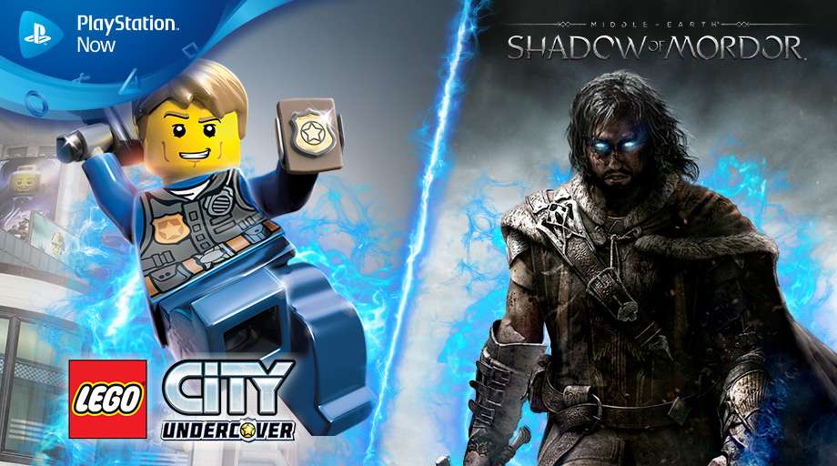 Sombras de Mordor y LEGO City Undercover llegan en junio a PlayStation Now