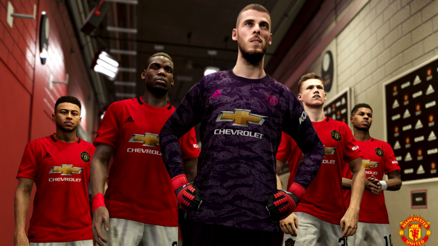 eFootball PES 2020 se muestra en un gameplay al máximo nivel de dificultad con el Manchester United