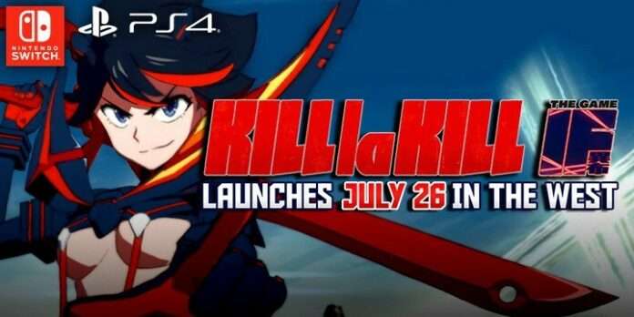kill la kill the game if Portada con la fecha de salida