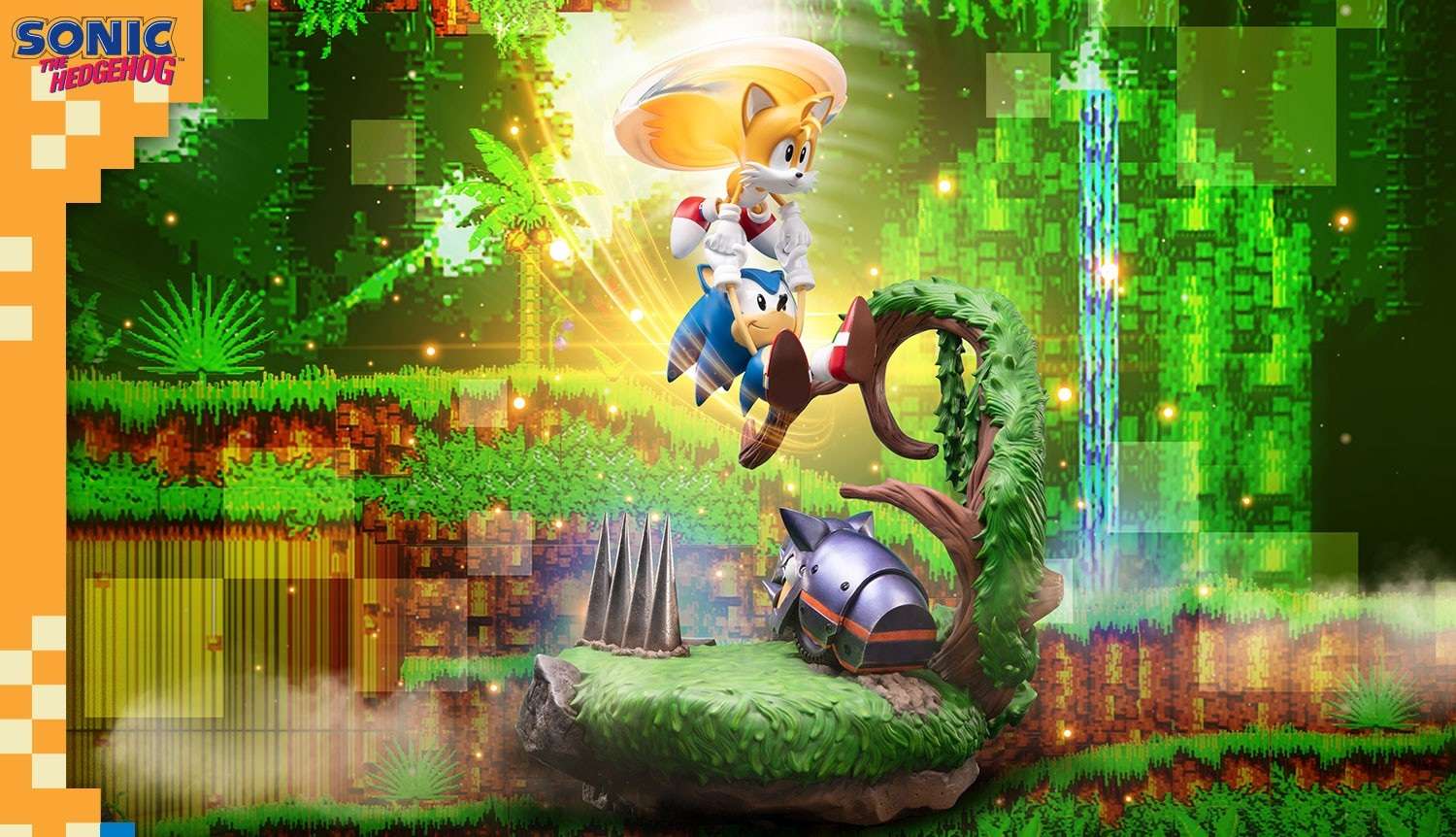 Sonic y Tails figura